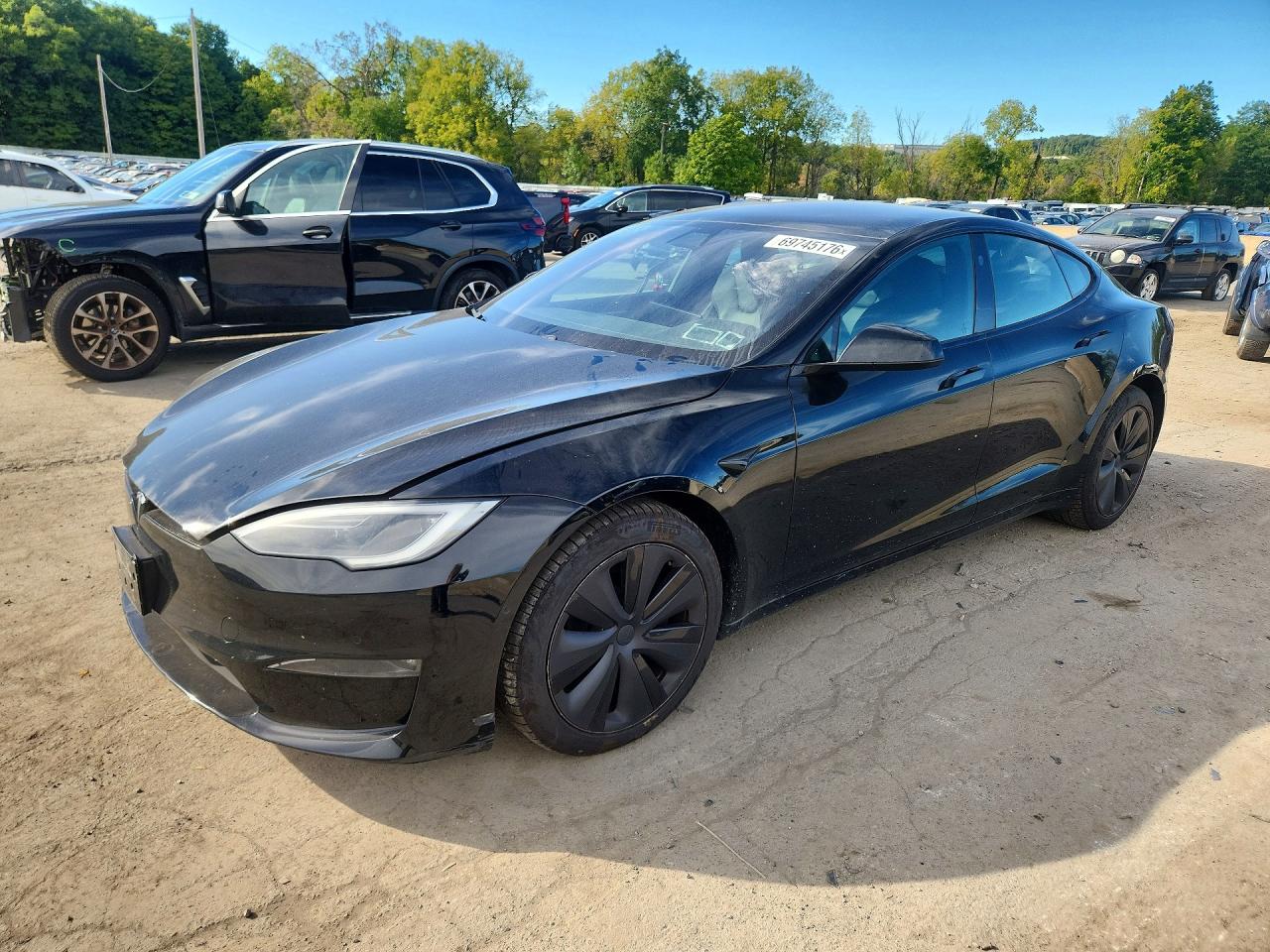 2022 TESLA MODEL S | 5YJSA1E53NF490233 | UPCARS