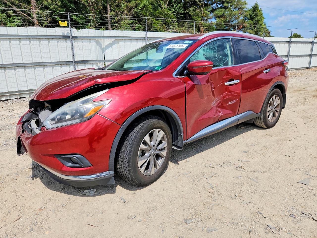 2018 NISSAN MURANO SL | 5N1AZ2MH3JN181939 | UPCARS