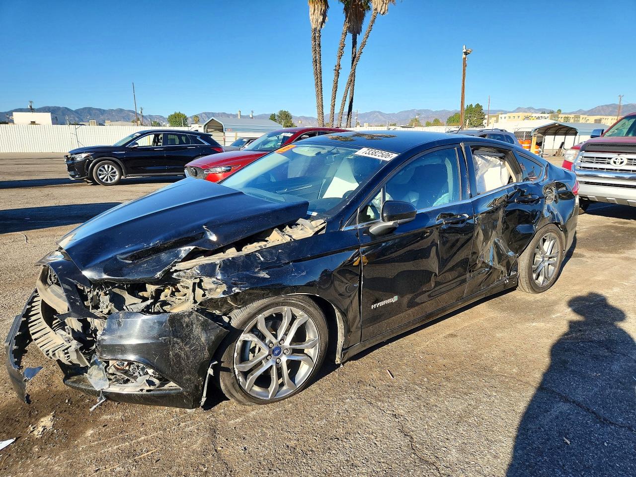 2017 FORD FUSION SE HYBRID | 3FA6P0LU8HR299971 | UPCARS