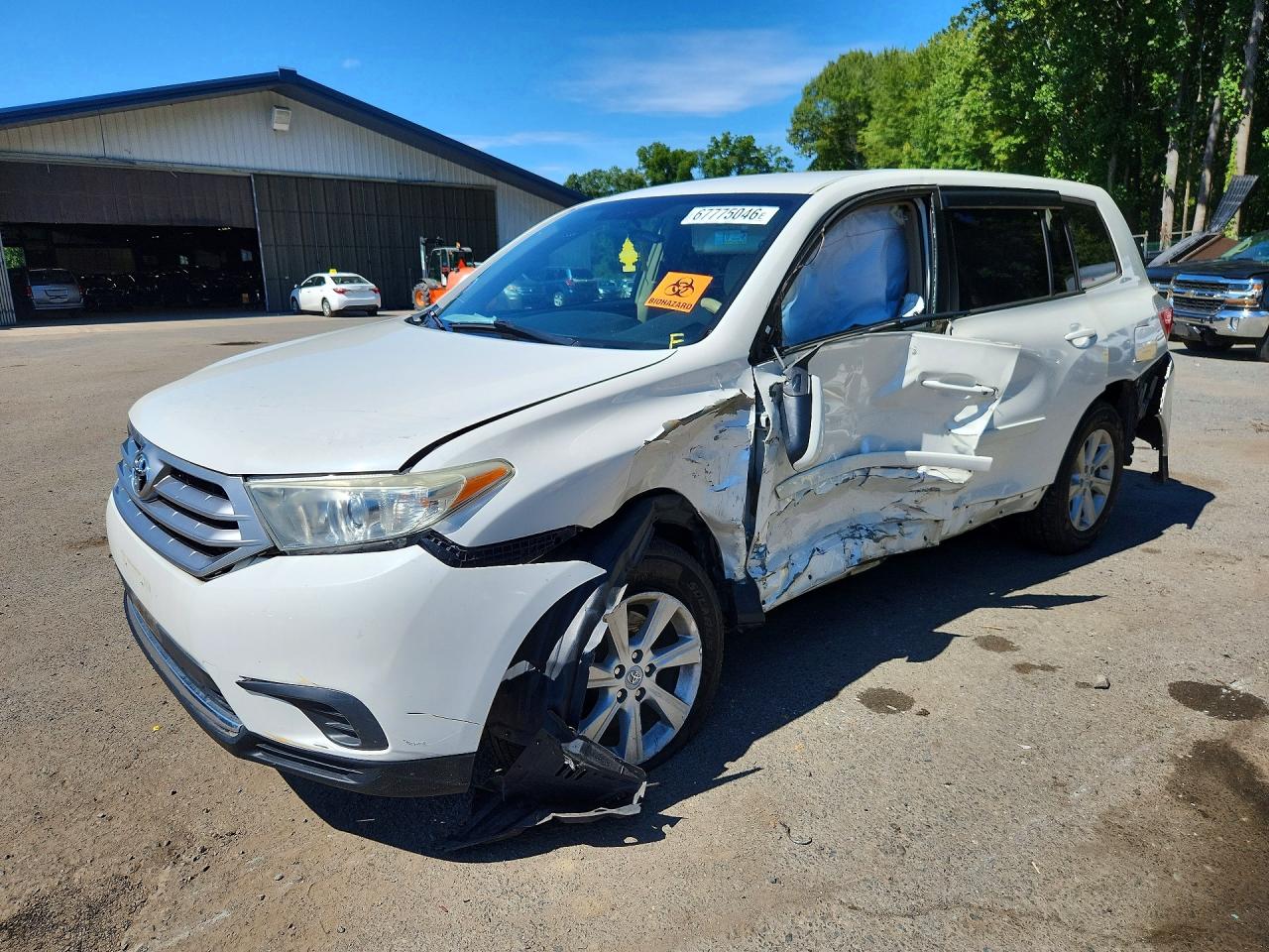 2013 TOYOTA HIGHLANDER BASE | 5TDZA3EH9DS036244 | UPCARS