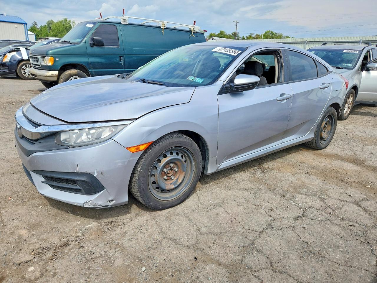 2018 HONDA CIVIC LX | 2HGFC2F57JH598277 | UPCARS