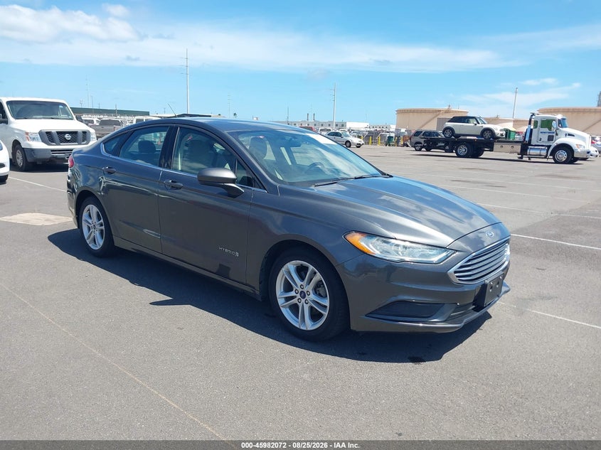 2018 FORD FUSION HYBRID S | 3FA6P0UU3JR101267 | UPCARS