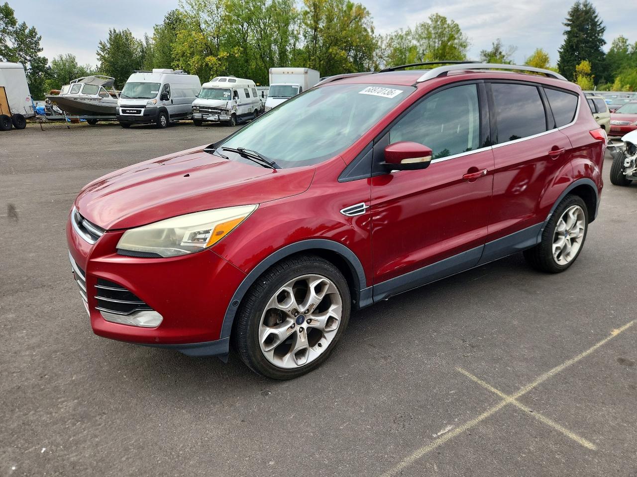 2013 FORD ESCAPE TITANIUM | 1FMCU0J90DUA97533 | UPCARS