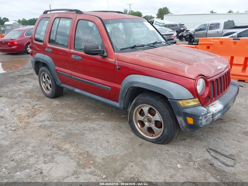 2006 JEEP LIBERTY SPORT | 1J4GL48K76W224868 | UPCARS