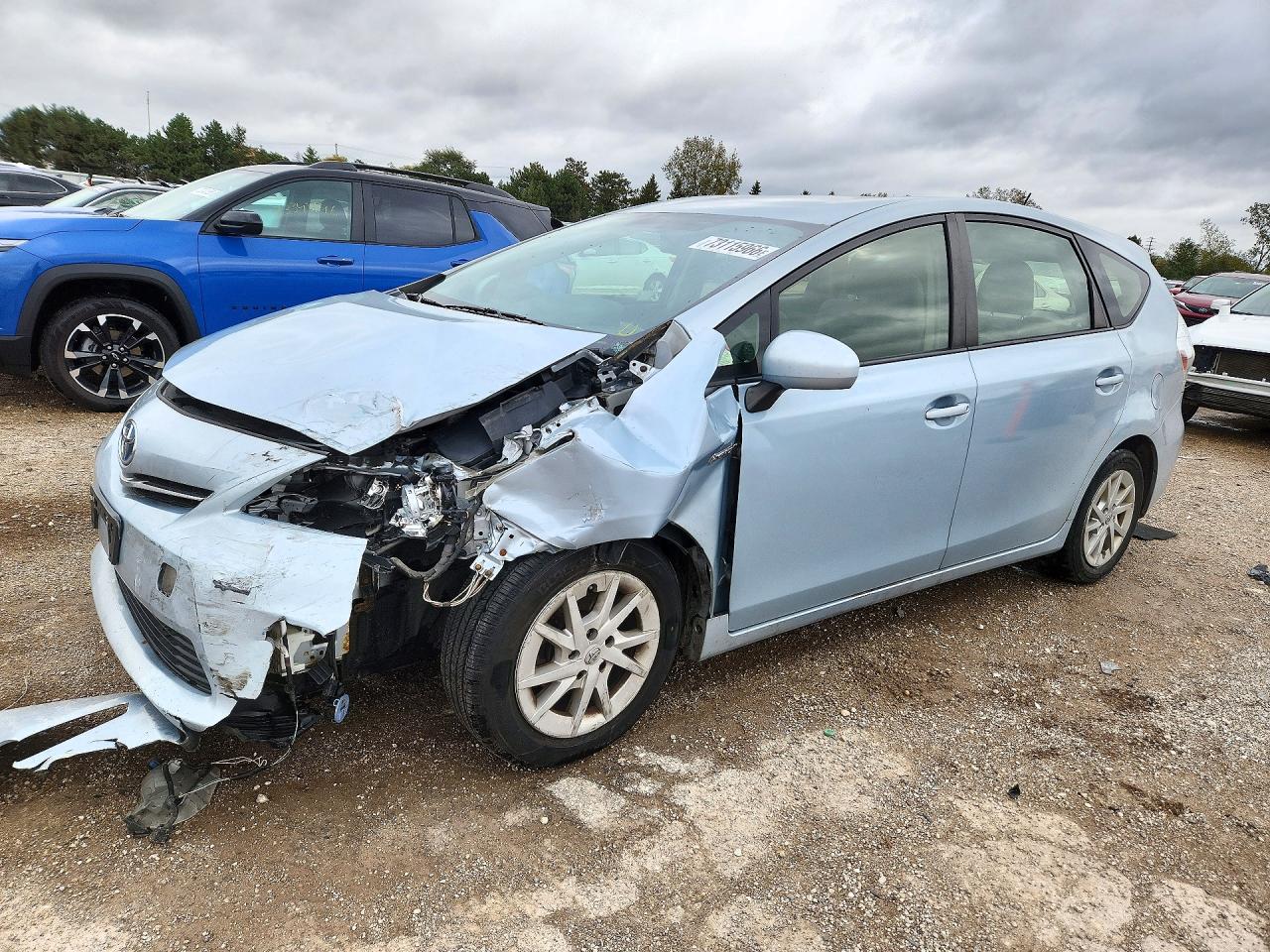 2014 TOYOTA PRIUS TWO | JTDZN3EU5E3306879 | UPCARS