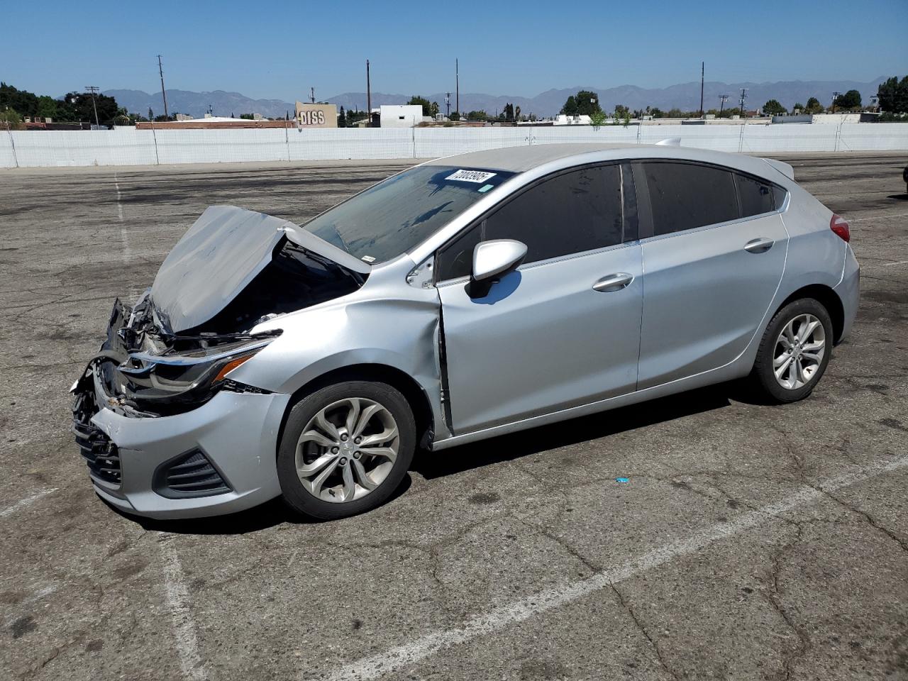 2019 CHEVROLET CRUZE LT | 3G1BE6SM7KS544299 | UPCARS