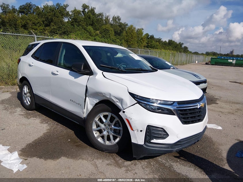 2022 CHEVROLET EQUINOX FWD LS | 3GNAXHEV2NS169611 | UPCARS