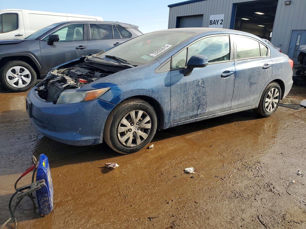 2012 HONDA CIVIC LX | 2HGFB2F52CH535125 | UPCARS