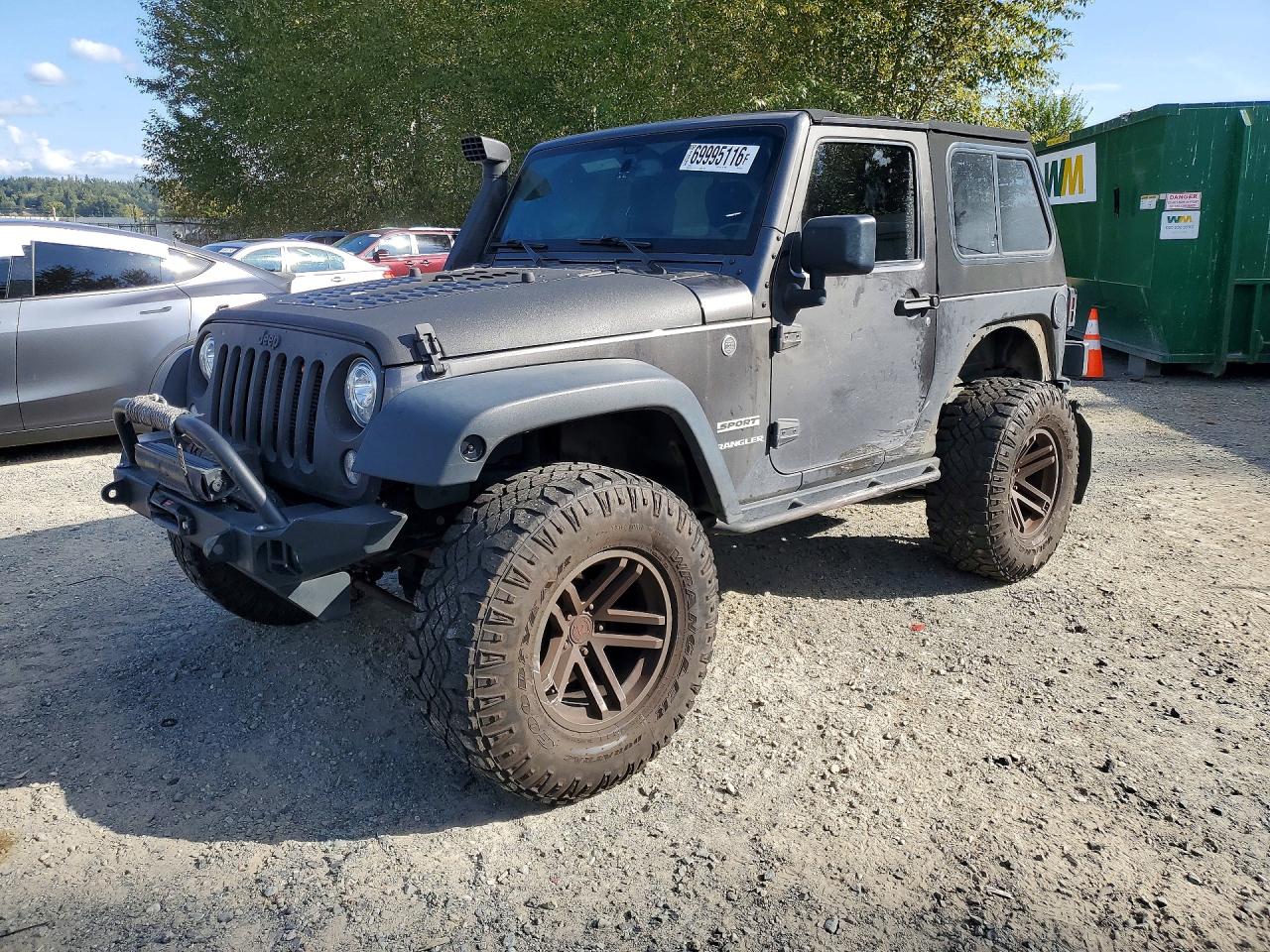 2017 JEEP WRANGLER SPORT | 1C4AJWAG5HL561157 | UPCARS
