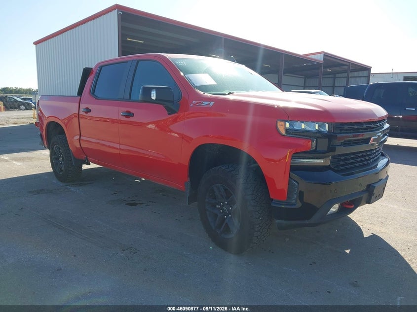 2021 CHEVROLET SILVERADO 1500 4WD  SHORT BED LT TRAIL BOSS | 3GCPYFED1MG101443 | UPCARS