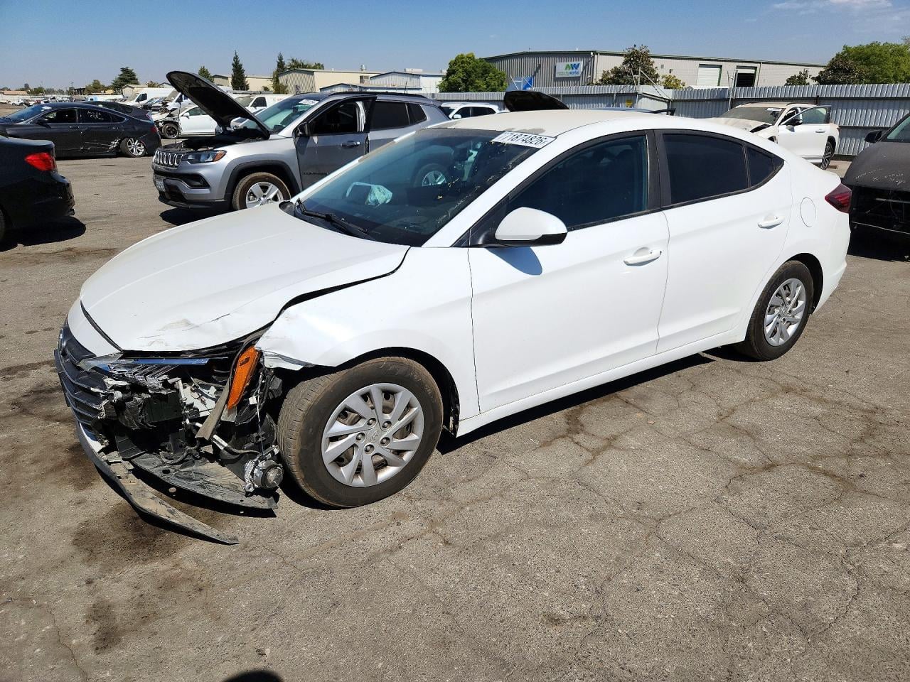 2019 HYUNDAI ELANTRA SE | 5NPD74LF6KH455834 | UPCARS