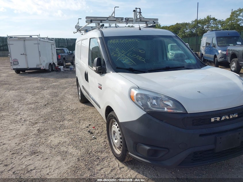 2021 RAM PROMASTER CITY TRADESMAN | ZFBHRFAB2M6U14656 | UPCARS