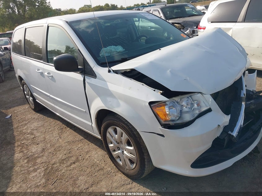 2017 DODGE GRAND CARAVAN SE | 2C4RDGBG5HR844146 | UPCARS