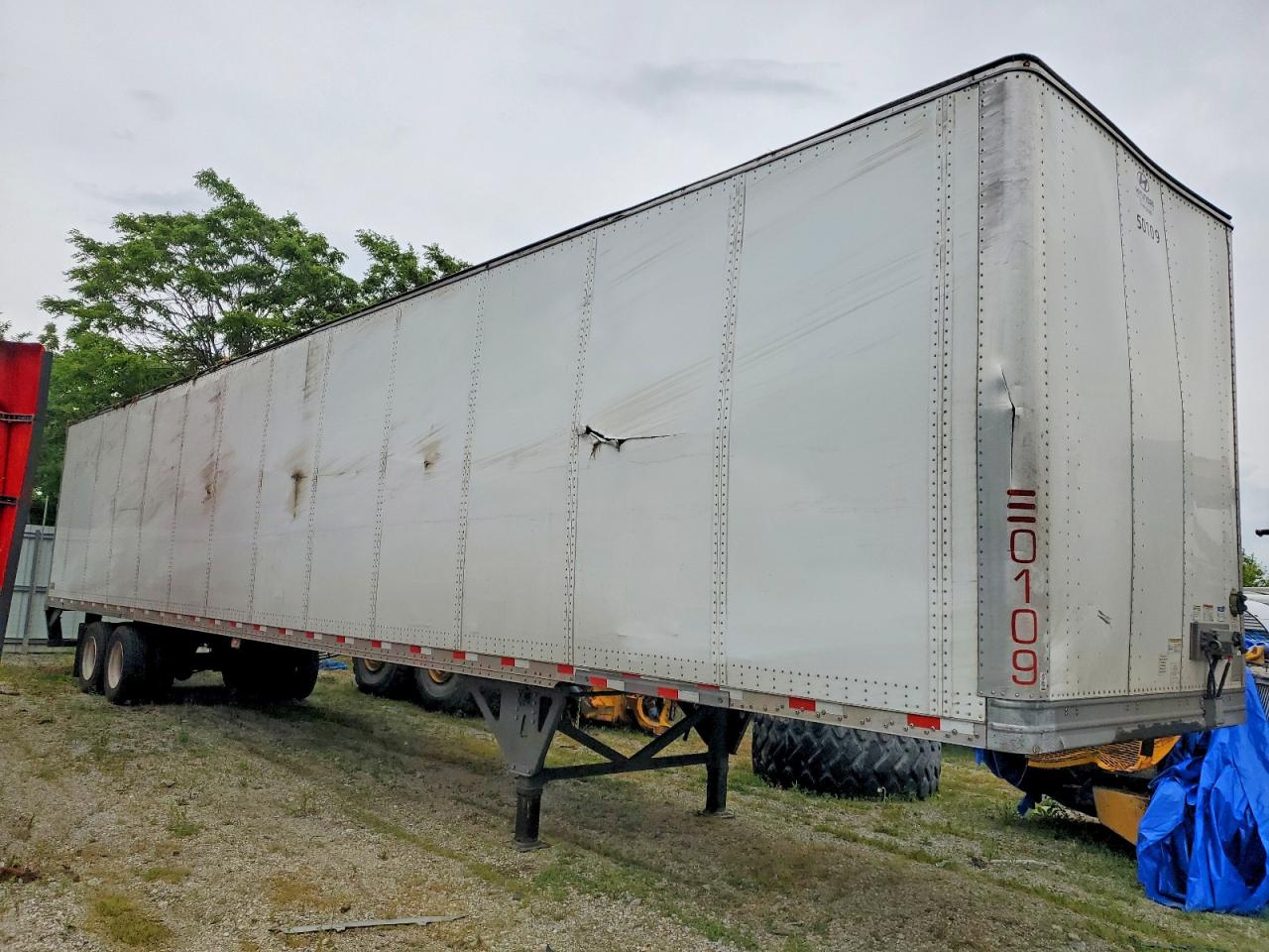2023 HYUNDAI TRANSLEAD INC UNKNOWN HYUNDAI TRANSLEAD VC2530152-AJS DRY VAN TRAILER | 3H3V532KXPS050109 | UPCARS