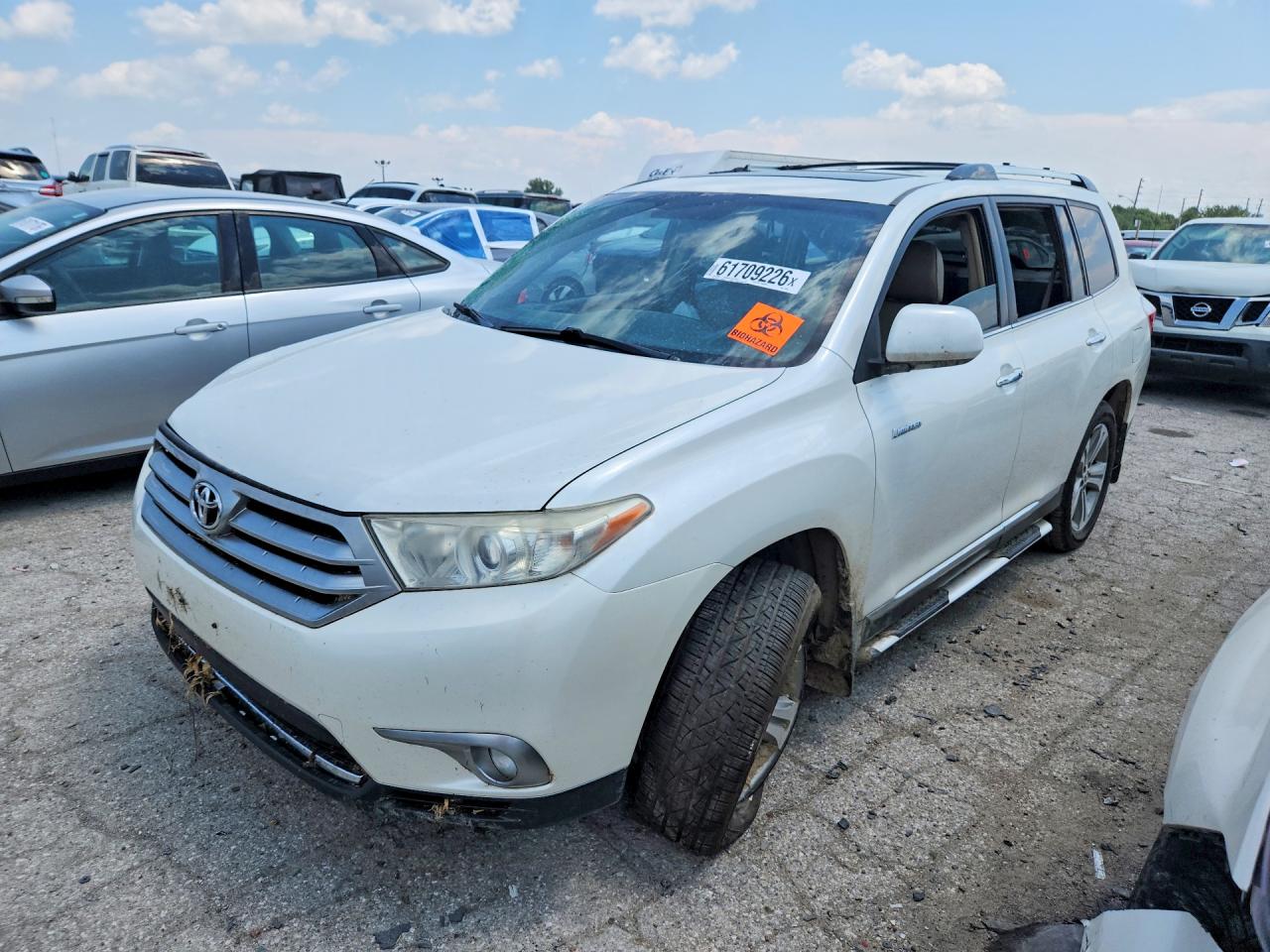 2013 TOYOTA HIGHLANDER LIMITED | 5TDYK3EH3DS112033 | UPCARS