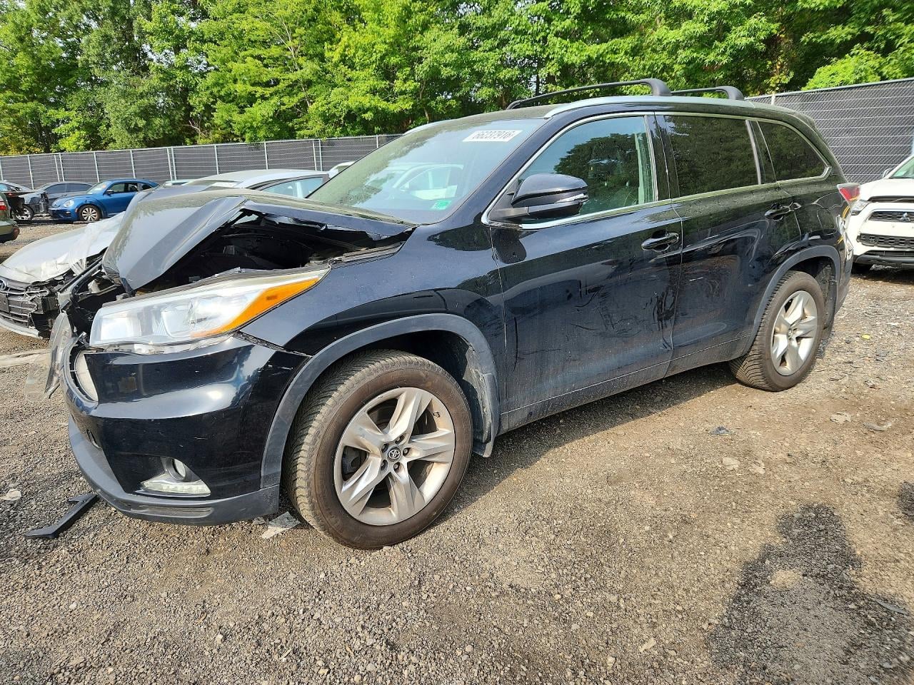 2016 TOYOTA HIGHLANDER LIMITED PLATINUM | 5TDDKRFH7GS314829 | UPCARS