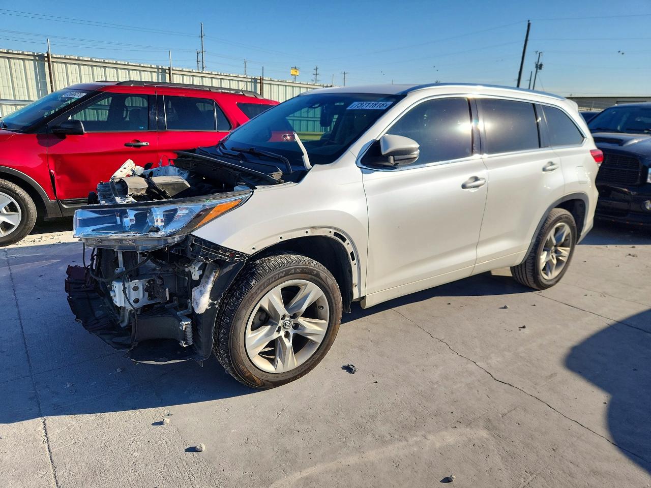 2017 TOYOTA HIGHLANDER LIMITED | 5TDYZRFH1HS212909 | UPCARS