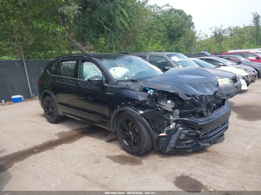 2024 VOLKSWAGEN TIGUAN 2.0T SE R-LINE BLACK | 3VV8B7AX9RM233484 | UPCARS