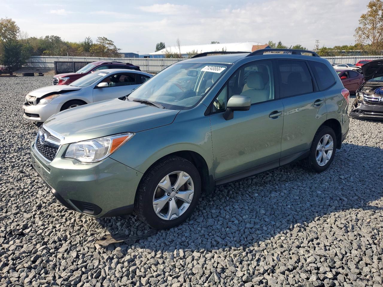 2014 SUBARU FORESTER 2.5I PREMIUM | JF2SJAEC8EH470432 | UPCARS