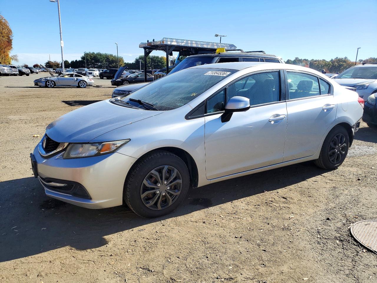 2013 HONDA CIVIC LX | 2HGFB2F53DH581967 | UPCARS
