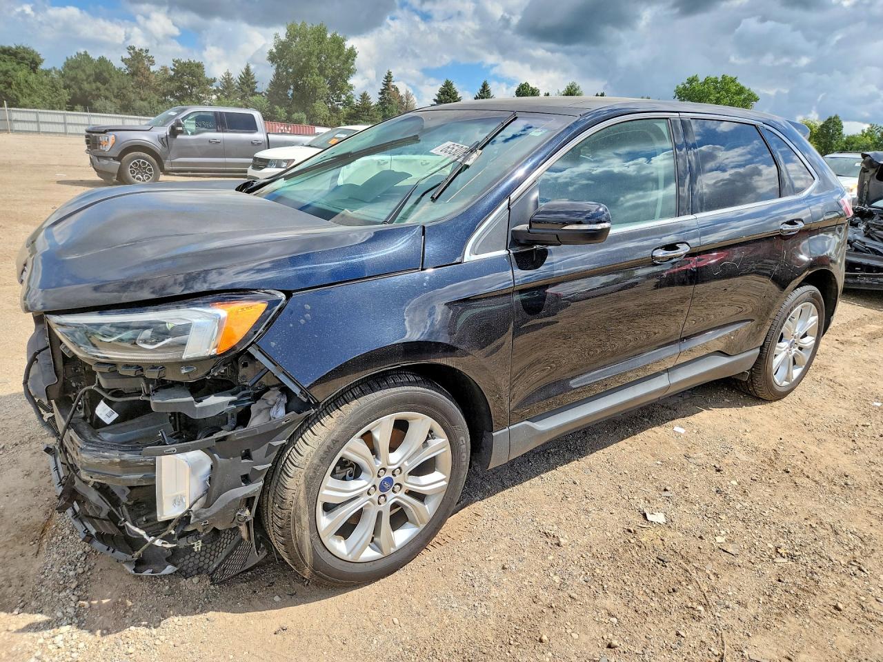 2019 FORD EDGE TITANIUM | 2FMPK4K94KBC03031 | UPCARS