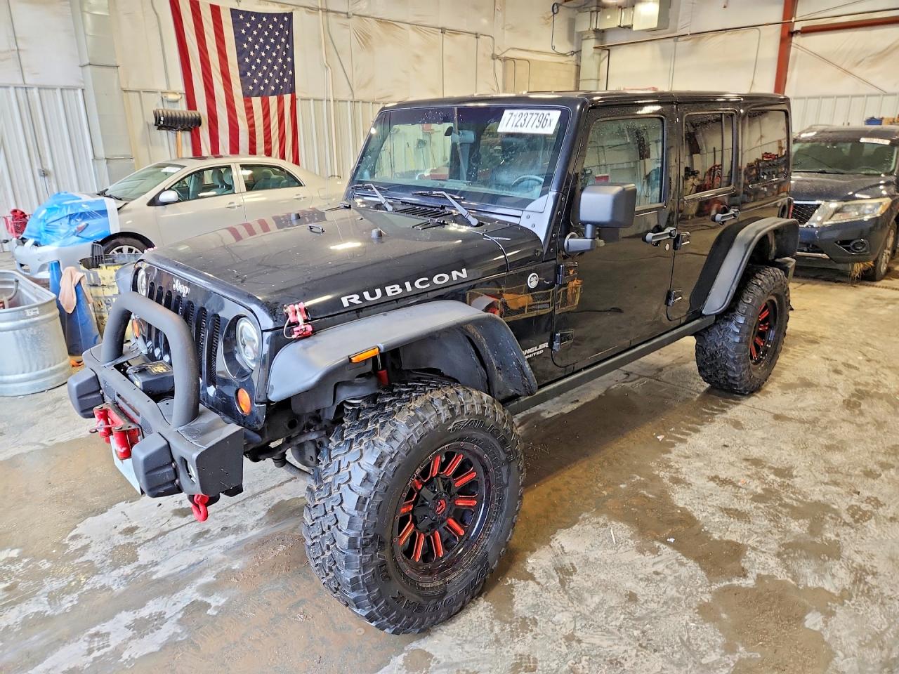2012 JEEP WRANGLE RUBICON | 1C4BJWFG0CL283838 | UPCARS