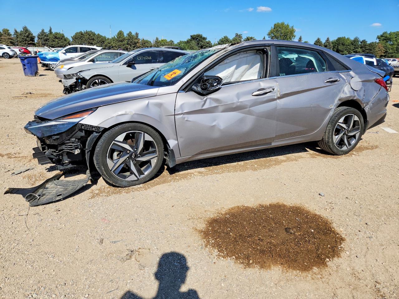 2021 HYUNDAI ELANTRA LIMITED | KMHLP4AG6MU197200 | UPCARS