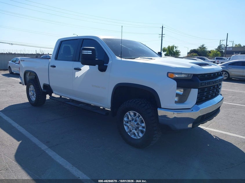 2021 CHEVROLET SILVERADO 2500HD 4WD  STANDARD BED WT | 1GC4YLEY0MF197202 | UPCARS