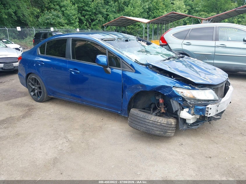 2013 HONDA CIVIC LX | 2HGFB2F58DH592270 | UPCARS