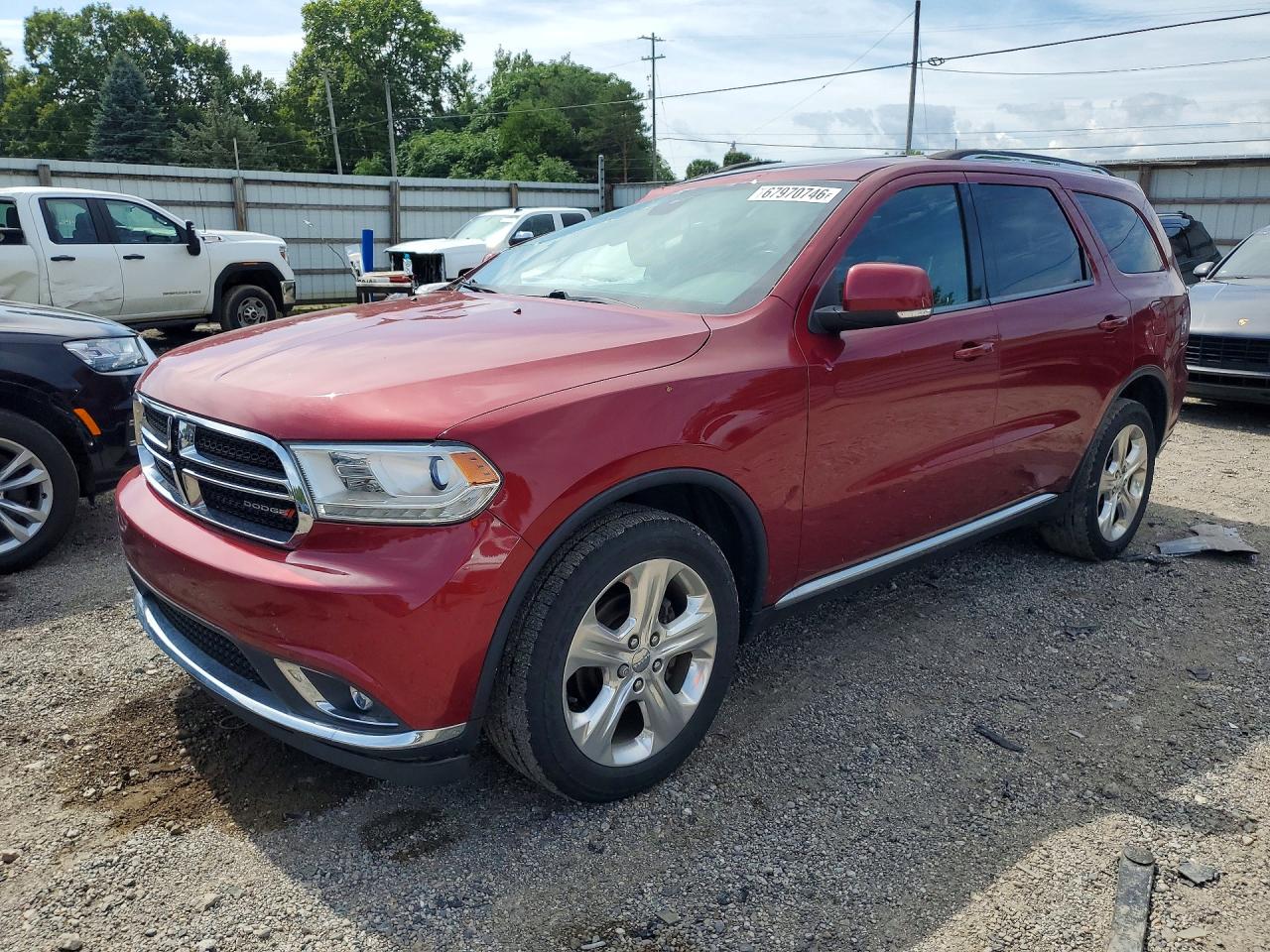 2015 DODGE DURANGO LIMITED | 1C4RDJDG6FC772163 | UPCARS