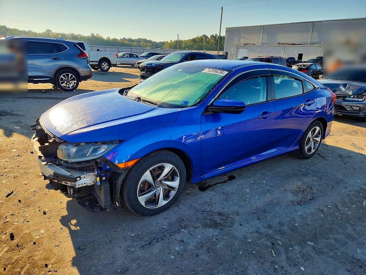 2019 HONDA CIVIC LX | 19XFC2F62KE040048 | UPCARS