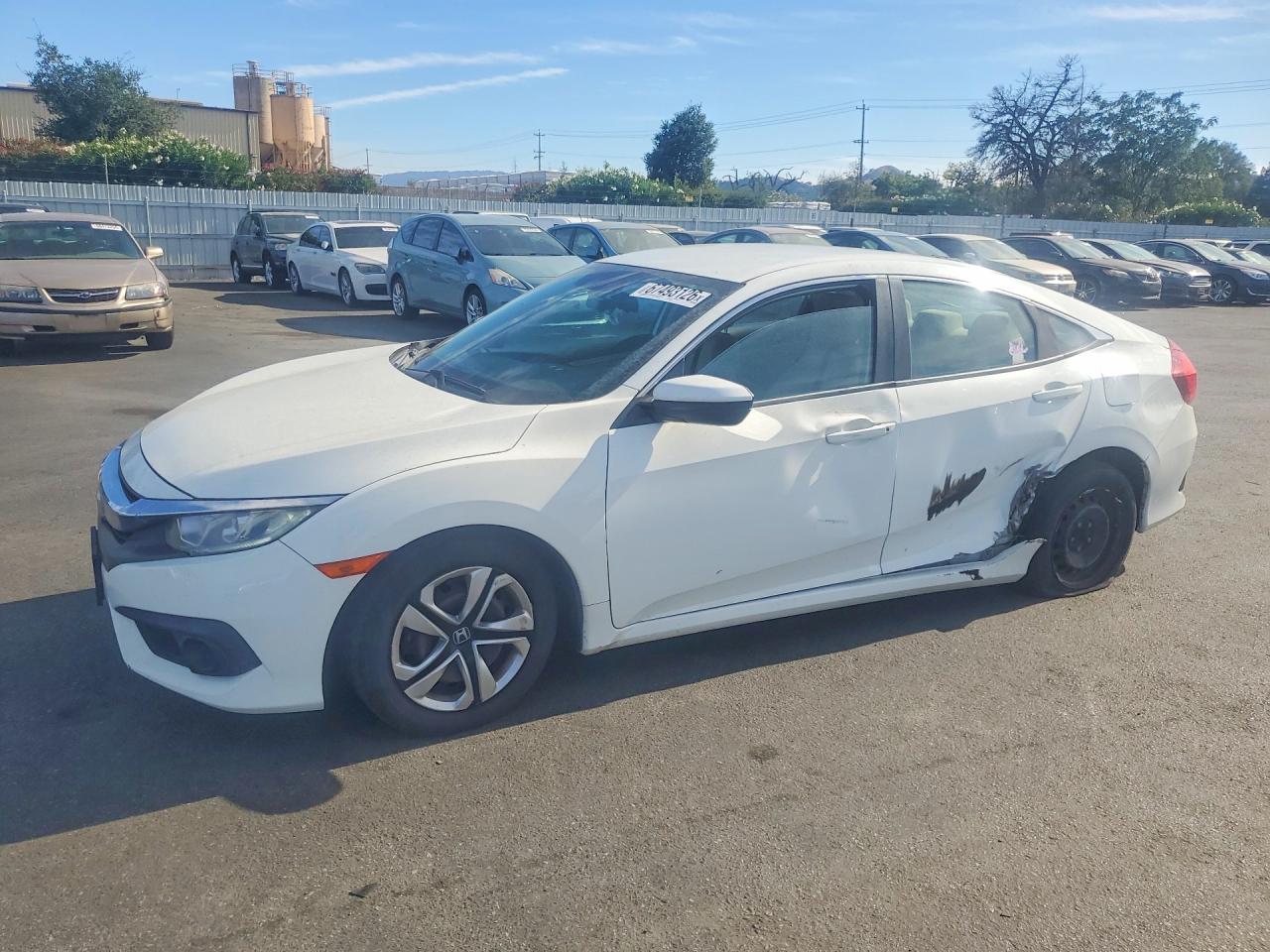 2017 HONDA CIVIC LX | 19XFC2F67HE217654 | UPCARS