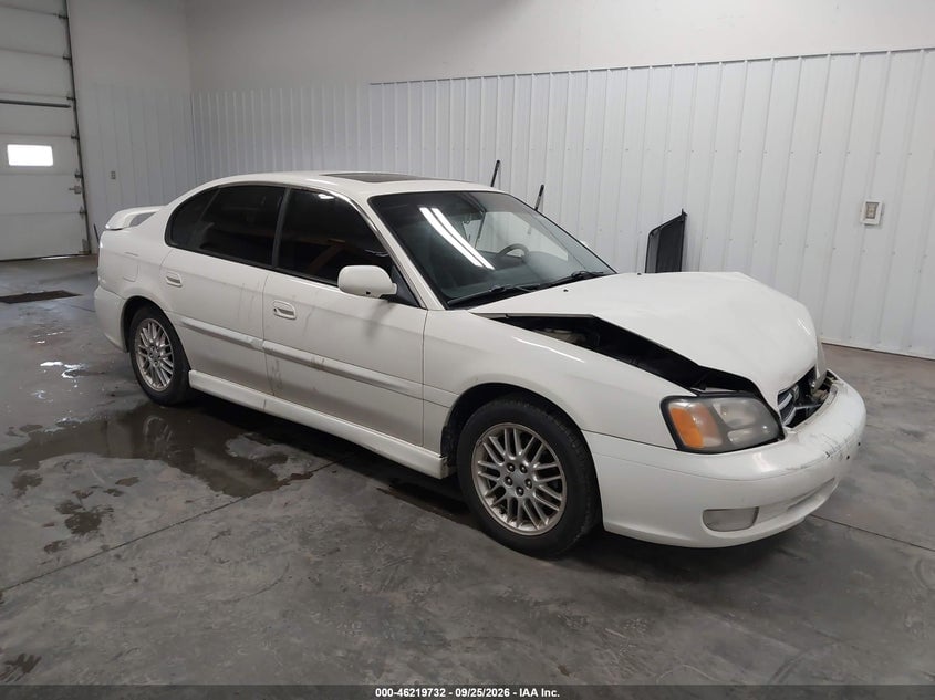 2001 SUBARU LEGACY GT | 4S3BE645617205513 | UPCARS