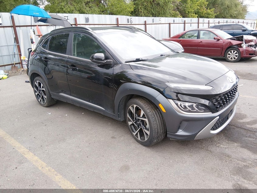 2022 HYUNDAI KONA LIMITED | KM8K5CA33NU752159 | UPCARS