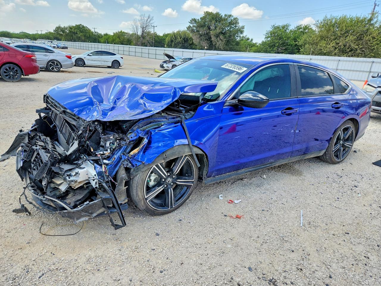 2025 HONDA ACCORD HYBRID SPORT | 1HGCY2F59SA011730 | UPCARS