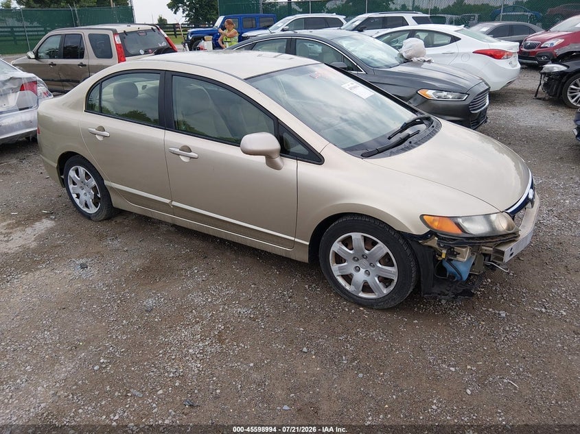 2007 HONDA CIVIC LX | 1HGFA16597L122477 | UPCARS