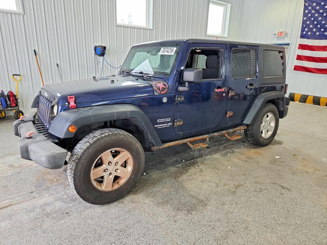 2013 JEEP WRANGLER SPORT | 1C4BJWDG8DL537896 | UPCARS