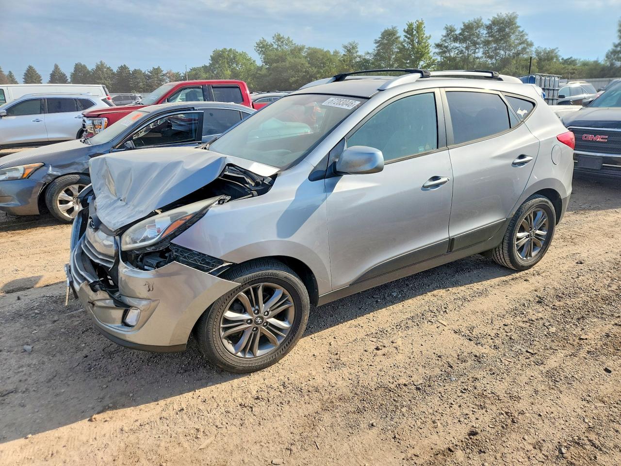 2014 HYUNDAI TUCSON SE | KM8JU3AGXEU915844 | UPCARS