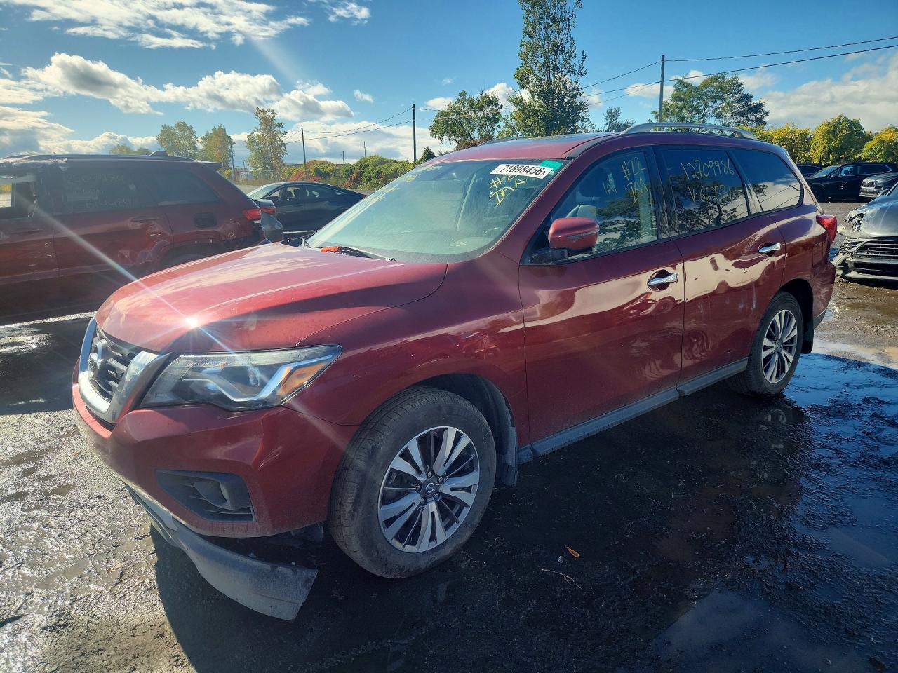 2017 NISSAN PATHFINDER S | 5N1DR2MM0HC662571 | UPCARS