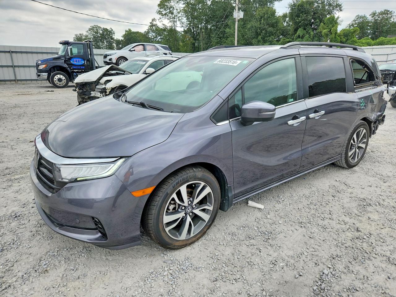 2021 HONDA ODYSSEY TOURING | 5FNRL6H82MB030443 | UPCARS