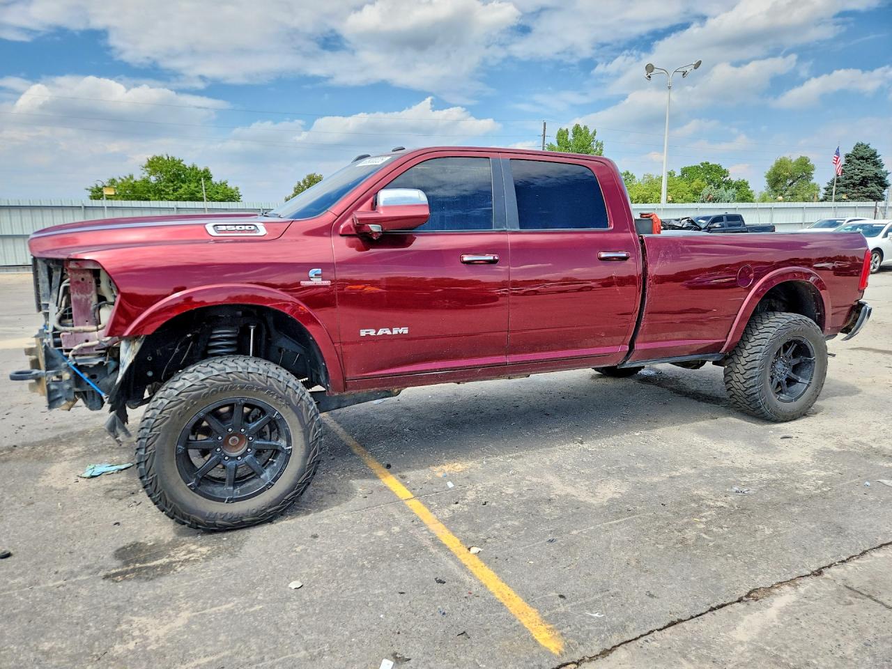 2020 RAM 3500 LARAMIE | 3C63R3JL7LG210051 | UPCARS
