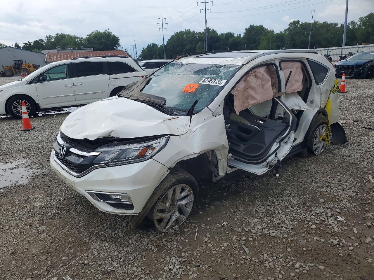 2016 HONDA CRV EXL | 5J6RM4H70GL110604 | UPCARS