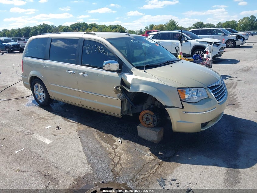 2010 CHRYSLER TOWN & COUNTRY LIMITED | 2A4RR6DX5AR206844 | UPCARS