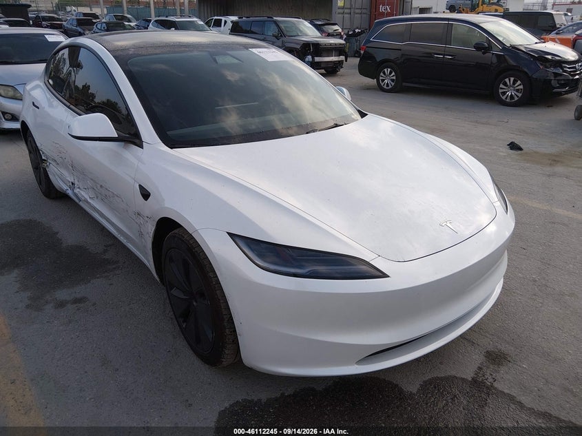 2025 TESLA MODEL 3 LONG RANGE REAR-WHEEL DRIVE/STANDARD REAR-WHEEL DRIVE | 5YJ3E1EA3SF991043 | UPCARS