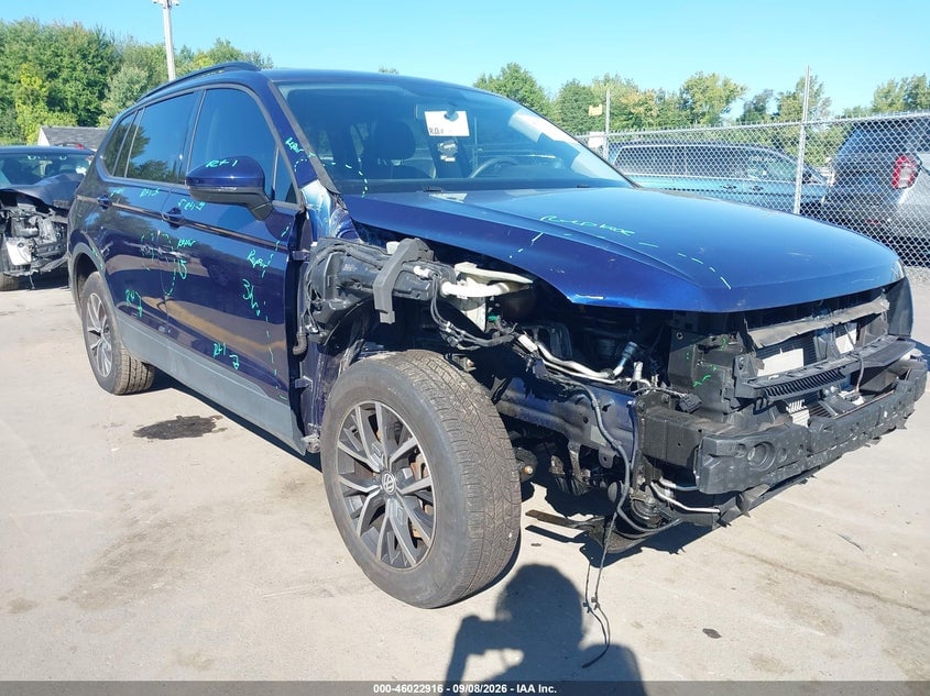 2021 VOLKSWAGEN TIGUAN 2.0T S | 3VV0B7AX4MM019427 | UPCARS