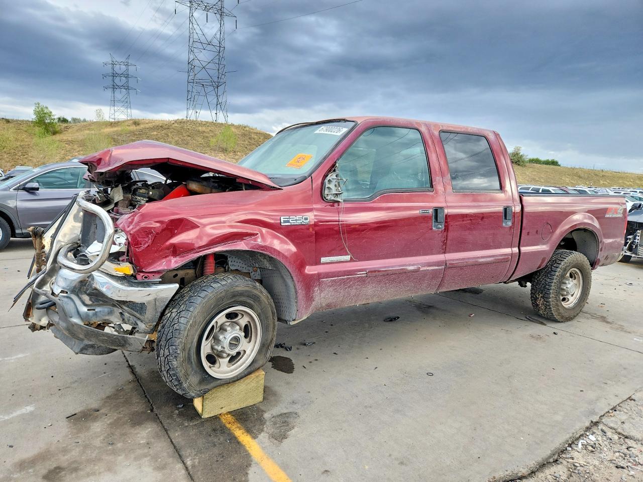 2004 FORD F250 SUPER DUTY | 1FTNW21P44ED54785 | UPCARS