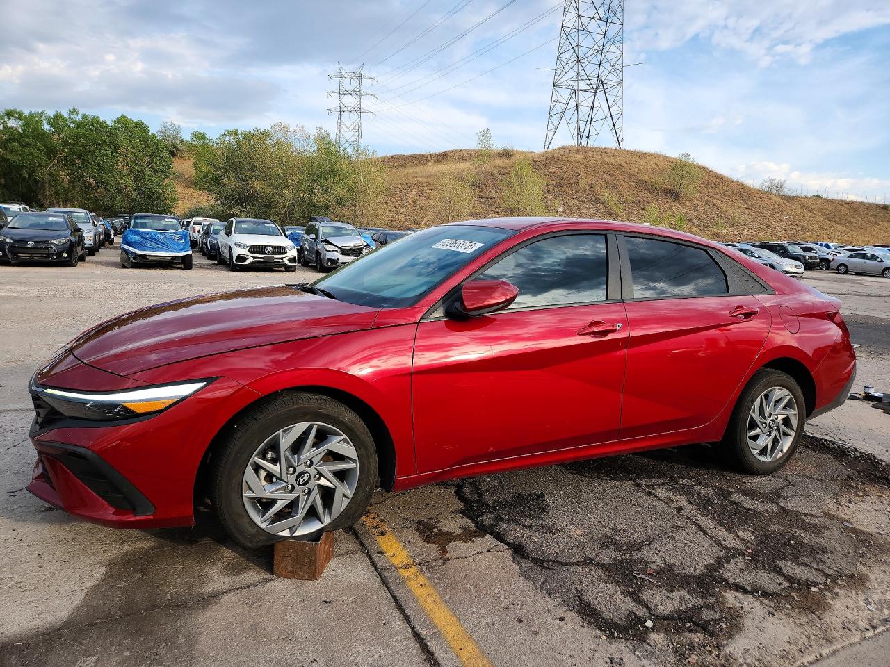 2025 HYUNDAI ELANTRA HY BLUE | KMHLM4DJ9SU129714 | UPCARS