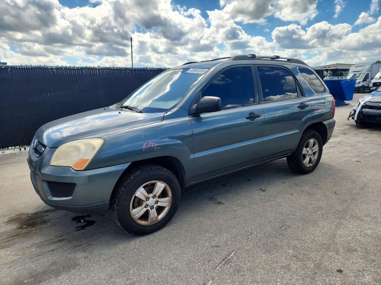 2009 KIA SPORTAGE LX | KNDJF724597630144 | UPCARS