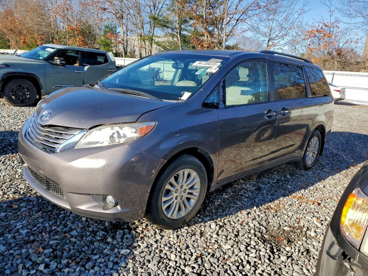 2017 TOYOTA SIENNA XLE | 5TDYZ3DC7HS839036 | UPCARS