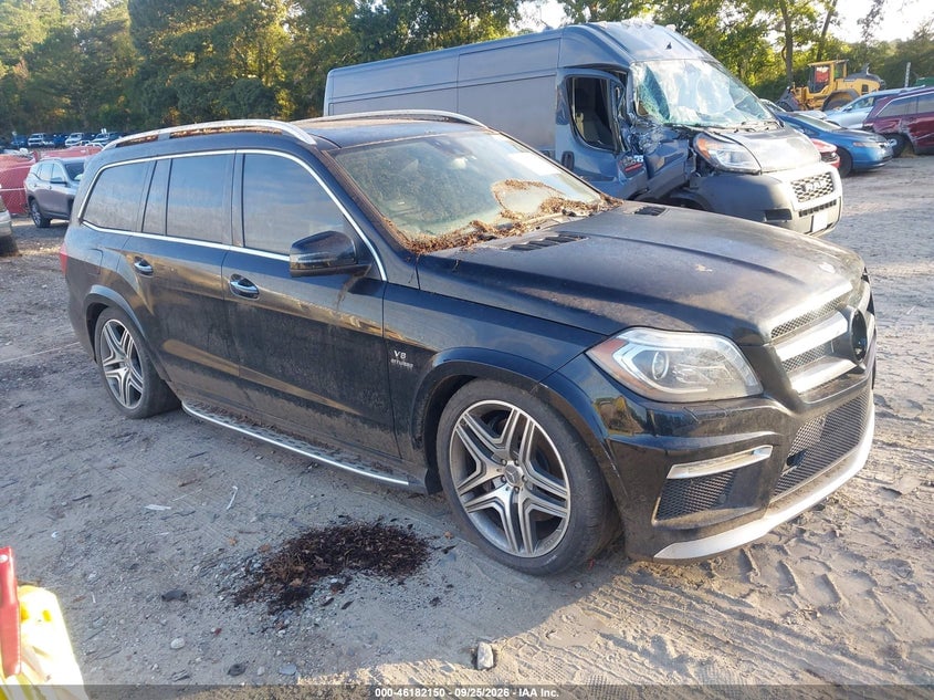 2014 MERCEDES-BENZ GL 63 AMG 4MATIC | 4JGDF7EE5EA323096 | UPCARS